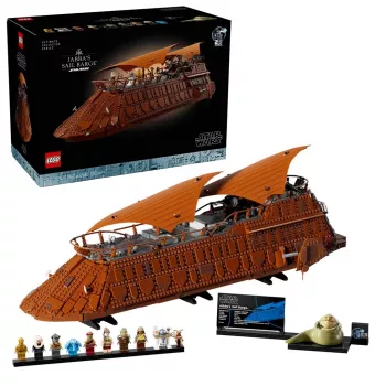 LEGO Star Wars komplekts Jabba's Barge 75397 — 3943 gabali, 11 minifigūras, vecums 18+