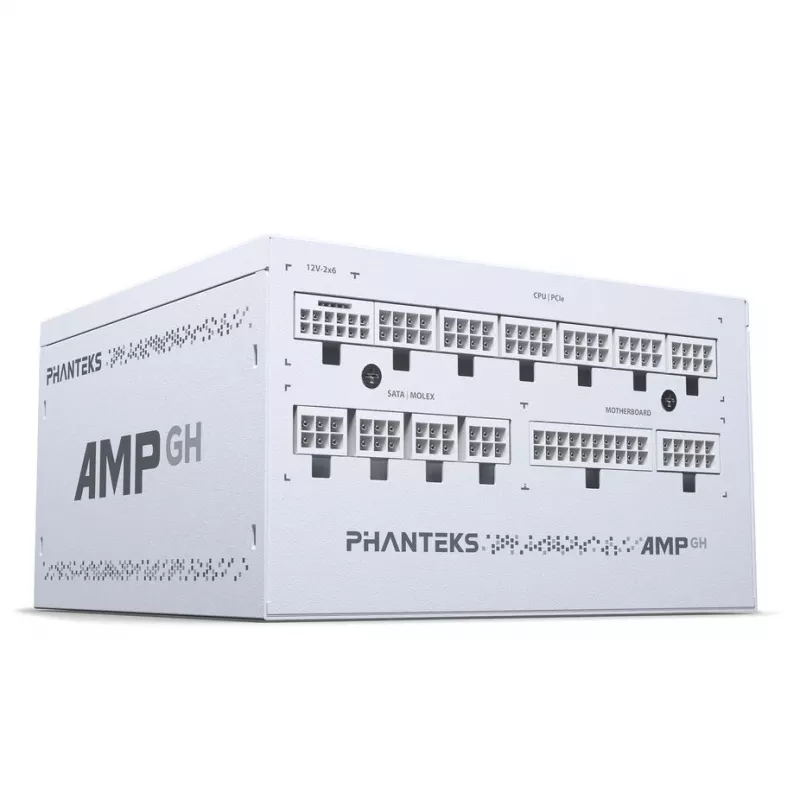 Barošanas bloks PHANTEKS AMP GH 1200W 80 PLUS Platinum ATX 3.1 PCIe 5.1 — 1200 W, balts