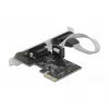 DeLOCK PCI Express x1 paplašināšanas karte ar 2 seriālajiem RS-232 portiem