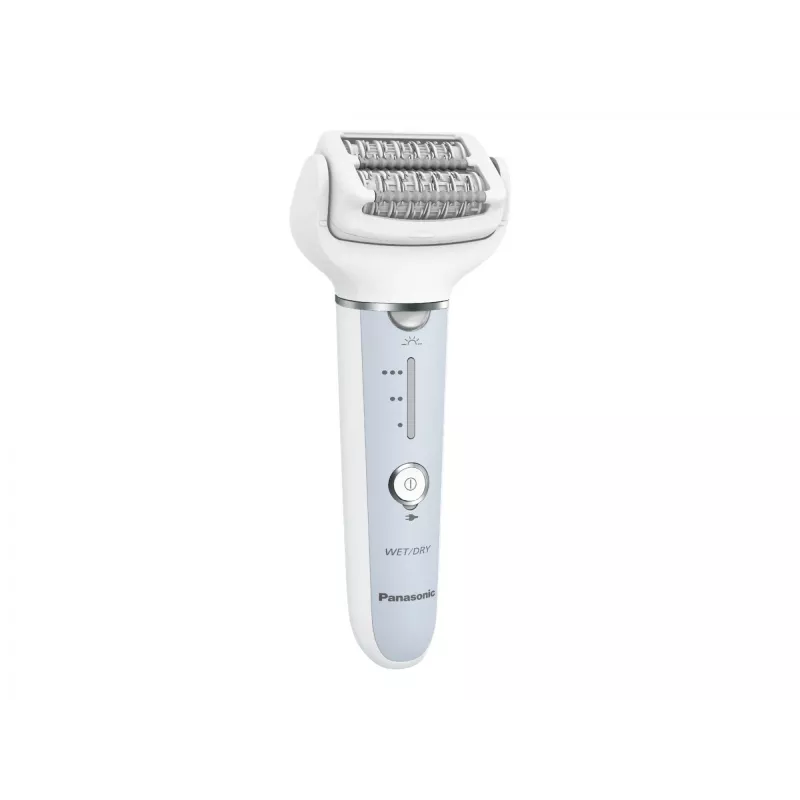 Panasonic ES-EY90A503 epilators, mitrai un sausai lietošanai, zils/balts