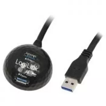 LogiLink CU0035 USB 3.0 pagarinājuma kabelis ar uzlādes dokstaciju
