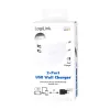 LogiLink barošanas bloks - 12 W - 2,4 A - 2 izejas pieslēgvietas (USB)
