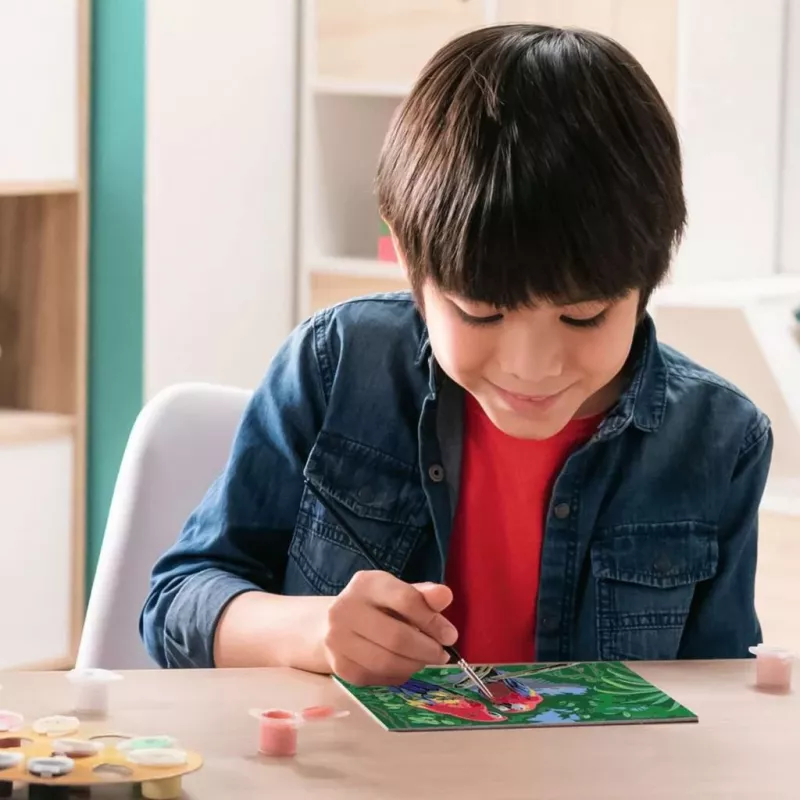 Ravensburger Malen nach Zahlen - Krāsaini papagaiļi
