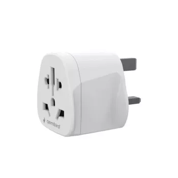 Strāvas adapteris GEMBIRD A-AC-UKMINTF — UK Type G spraudnis uz IEC C13 ieeju, 15A