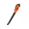 Black & Decker GWC1820PC bezvadu lapu pūtējs 209 km/h Melns, Oranžs 18 V Litijs