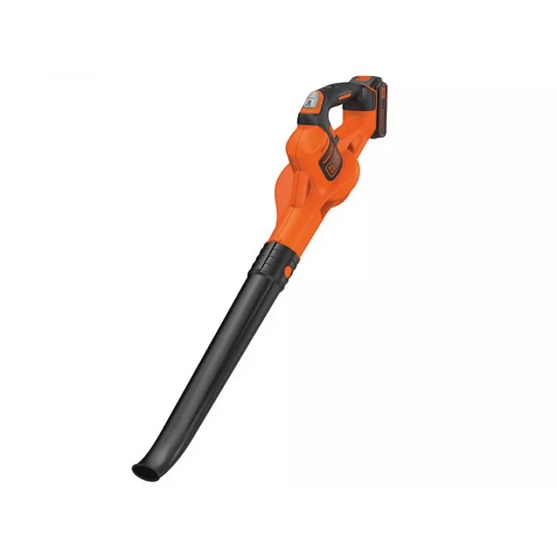 Black & Decker GWC1820PC bezvadu lapu pūtējs 209 km/h Melns, Oranžs 18 V Litijs