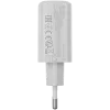 CANYON lādētājs OnCharge 250 25W 1xPD 1xQC EU Balts