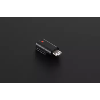 Audio adapter DJI Mic 3 Mobile Phone Adapter (Lightning) — Lightning savienojums, melns, Apple mobilajām ierīcēm