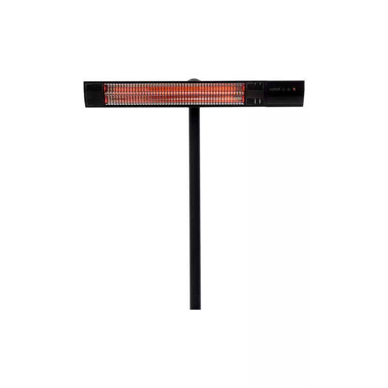 SUNRED | Sildītājs | RD-DARK-25S, Dark Standing | Infrasarkanais | 2500 W | Melns | IP55