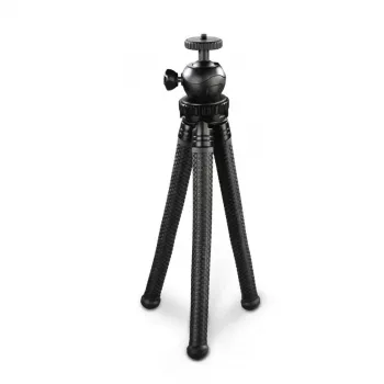 Hama FlexPro statīvs viedtālruņiem / darbības kamerām 3 kājas melns