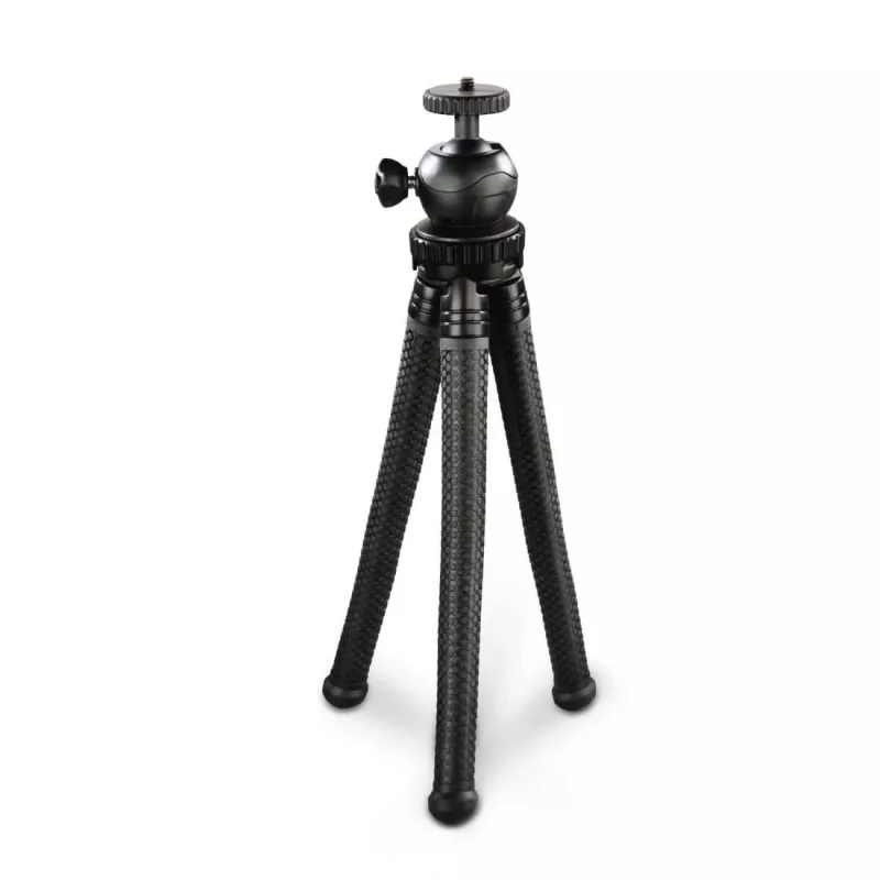 Hama FlexPro statīvs viedtālruņiem / darbības kamerām 3 kājas melns