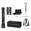 Lukturis Duracell DF6000R Gift Box — rokas uzlādējams lukturītis, melns