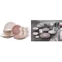 Galda trauku komplekts ritzenhoff & breker Valencia — 16 daļas, porcelāns, piemērots trauku mazgājamai mašīnai