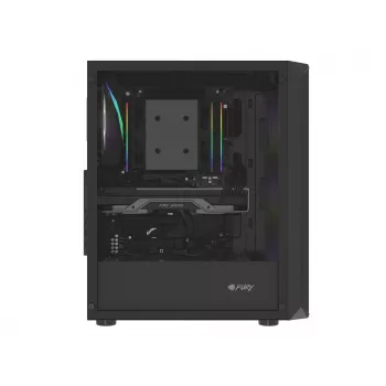 Korpuss Fury Shobo SH4F ar RGB logu un 4 ventilatoriem MIDI datoram