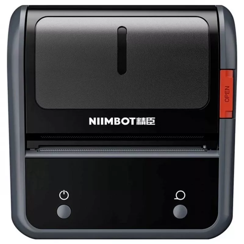 Niimbot B3S_P etiķešu printeris pelēks