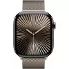 Apple Watch 10 46mm GPS+4G Titāna Milanaise M/L dabīgs/dabīgs