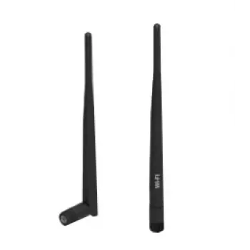 Tīkla antena TELTONIKA PR1URF51, 5 dBi, 2.4–2.4835 GHz, RP‑SMA vīrišķais, 50 Ω, lineārā polarizācija, 195 mm, melna