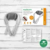 Kakla masieris Medisana NM 990, darbināms ar baterijām, 24 W, siltuma funkcija, 3 ātrumi, 2 programmas, pelēks
