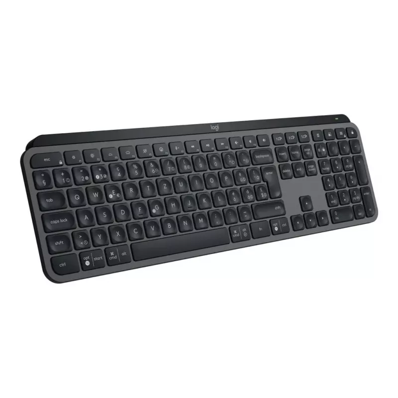 Logitech MX Keys S tastatūra RF bezvadu + Bluetooth QWERTZ Šveices grafīta (920-011571)