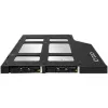 ICY DOCK - ToughArmor MB852M2PO-B - 2x M.2 NVMe PCIe 4.0 SSD zu 2x OCuLink Ultra Slim Wechselrahmen