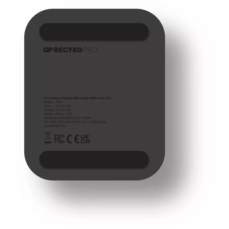 GP ReCyko Pro P461 AA/AAA bateriju lādētājs ar D461 dokstaciju
