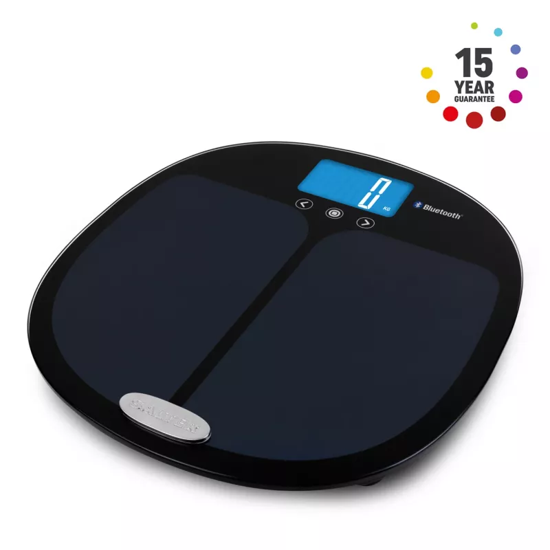 Vannasistabas svari Salter 9192 BK3R Curve Bluetooth Smart Analyser