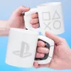 Krūze Paladone PlayStation formas PS5 balta 0,48 L viena gabala