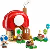Konstrukciju rotaļlieta LEGO Super Mario Ballīte Krupja mājā komplekts 72041 ar interaktīvām spēles funkcijām