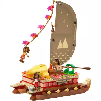 LEGO 43270 klucīšu komplekts — 529 elementi, 3 minifigūras, 260×120×220 mm, 0,198 kg, sudraba
