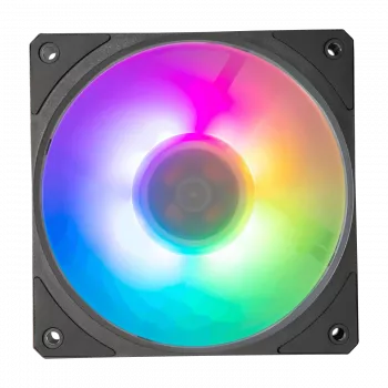 Ventilators Cooler Master Mobius 120P ARGB 2400 RPM melns