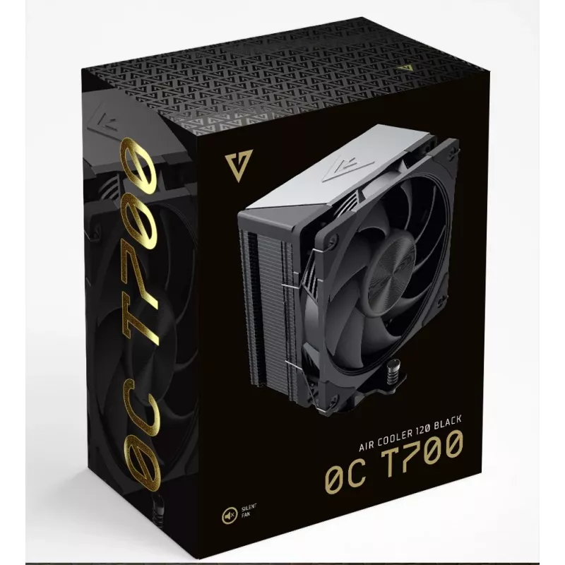MODECOM Volcano 0C T700 Processor Air cooler 12 cm Melns