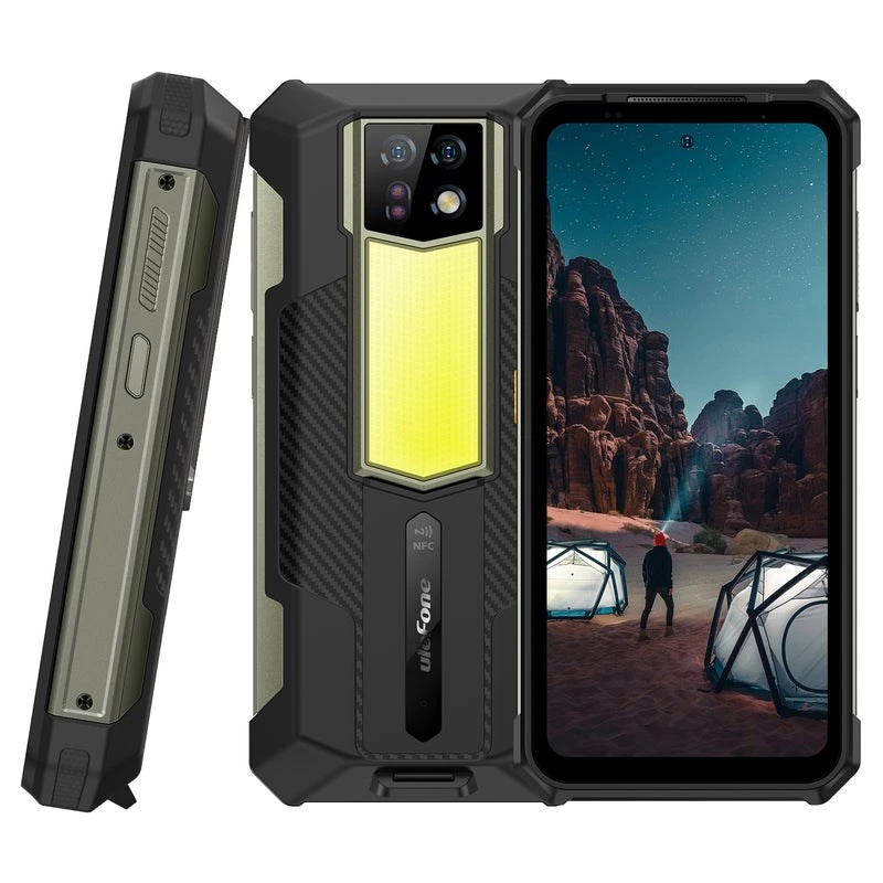Viedtālrunis Ulefone Armor 24 6,78 collas 12 GB 256 GB melns