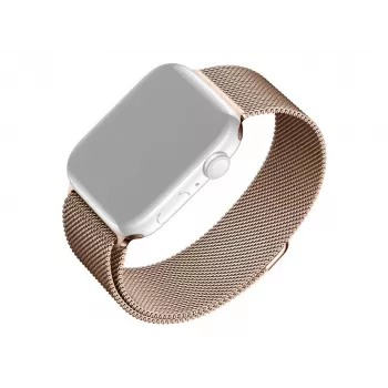 Sieta siksniņa FIXED FIXMEST-436-RG Apple Watch 38/40/41mm rožu zelta