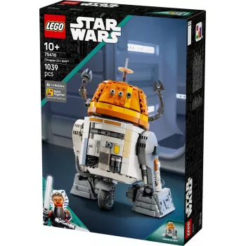 Konstrukciju komplekts LEGO Star Wars Chopper C1-10P astromehāniskais droids modelis 75416, 1039 detaļas, vecumam 10+, augstums 220 mm