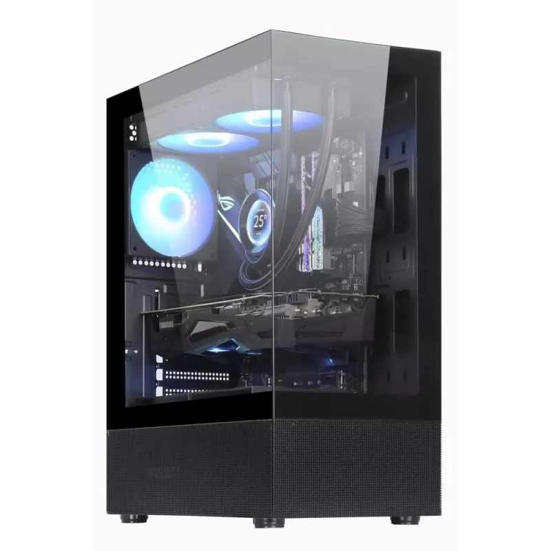 Korpuss | GOLDEN TIGER | Atbalstītie mātesplates formas faktori ATX/micro ATX | Melns | Midi Tornis | Raider DK-6 | RAIDERDK6