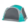 Event Dome Shelter XL, 4,5 x 4,5 m, paviljons gaiši zils/pelēks
