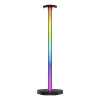 Galda lampa Yeelight Beam RGBIC melna — LED 12 W, daudzkrāsu ambientais apgaismojums, 400×117 mm, AC/USB 12 V