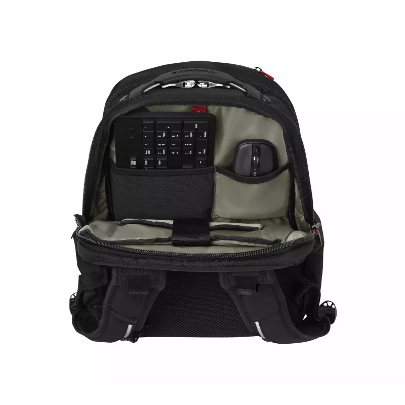 Ikdienas mugursoma Wenger SwissGear Cosmic Melna Poliesters PVC rPET