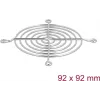 Ventilatora restes DeLOCK 67307 metāla sudraba 89.8 mm