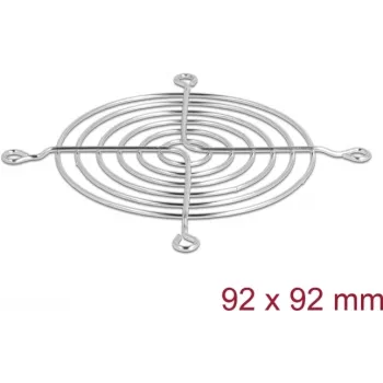 Ventilatora restes DeLOCK 67307 metāla sudraba 89.8 mm