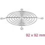 Ventilatora restes DeLOCK 67307 metāla sudraba 89.8 mm
