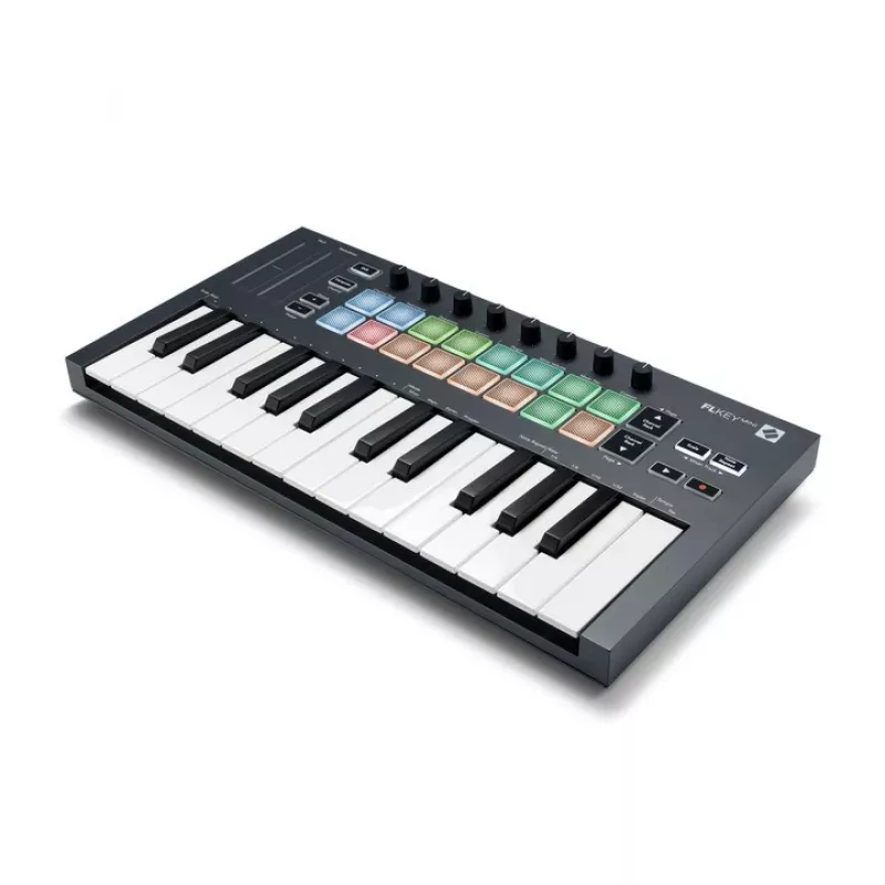 Novation FLKEY Mini - MIDI klaviatūra, kas paredzēta FL Studio programmatūrai, 25 taustiņi.