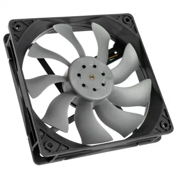 Ventilators Akasa OTTO SF12 datora korpusa ventilators 12 cm melns pelēks
