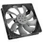 Ventilators Akasa OTTO SF12 datora korpusa ventilators 12 cm melns pelēks