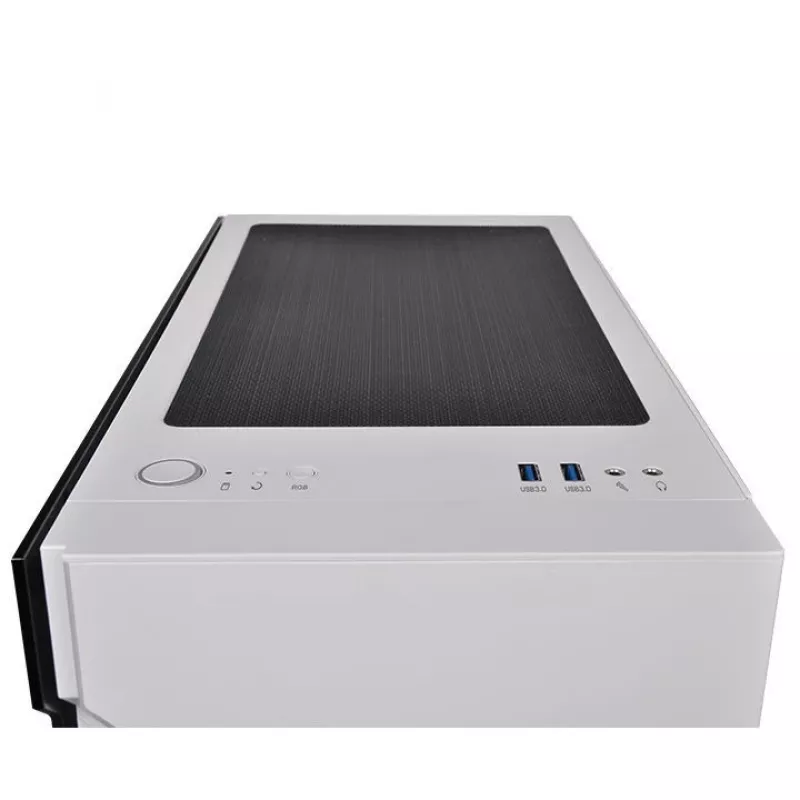 PC Case Thermaltake H200 TG Snow RGB Midi Tower balta