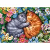 Puzle schmidt spiele Sleeping Velvet Paws 1000 gab.
