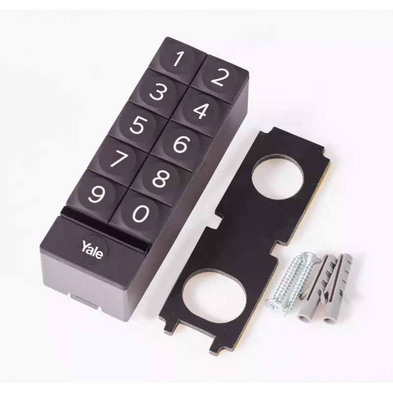 Yale 05/301000/BL ciparu tastatūra Bluetooth melna
