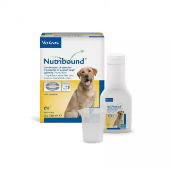 VIRBAC Nutribound atjaunošanās papildinājums suņiem 3 x 150 ml