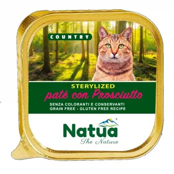 NATUA Country Sterilised Ham - mitrā kaķu barība - 100g
