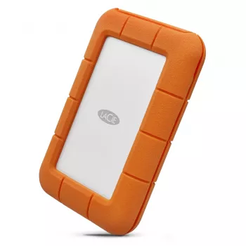 LaCie Rugged USB-C ārējais cietais disks 5 TB USB Type-C 3.2 Gen 1 (3.1 Gen 1) Pelēks Dzeltens